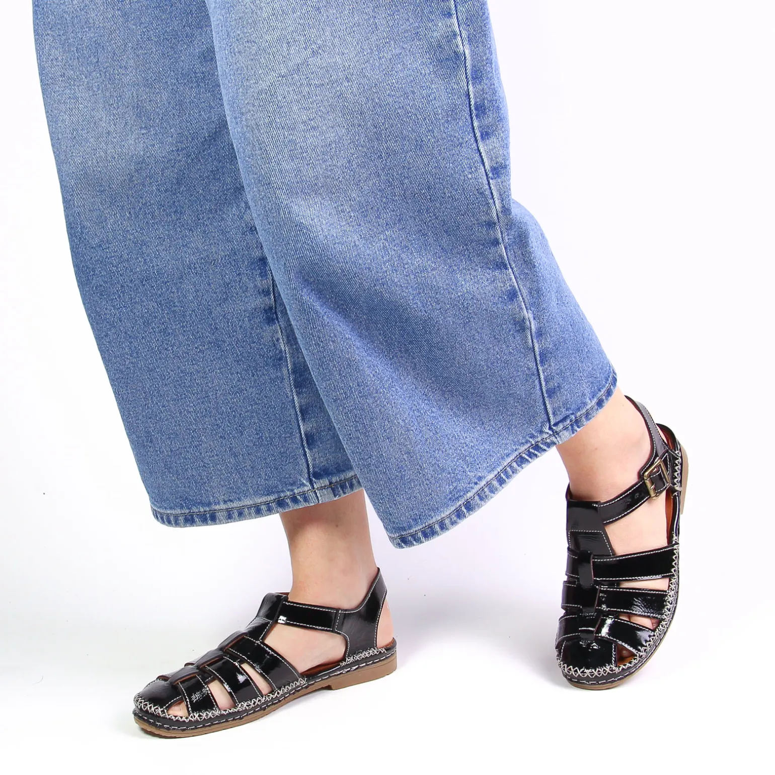 Sandales Coco Et Abricot Magescq Noir