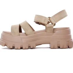 Sandales Compensées Buffalo 1602190 Beige