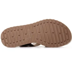 Sandales Compensées Caprice 28704 Taupe Metallic