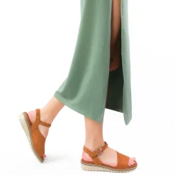 Sandales Compensées Dorking D8771 Cuero