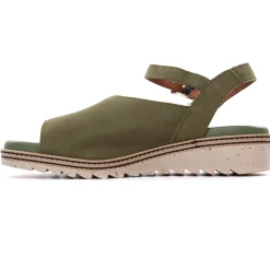 Sandales Compensées Dorking D8771 Kaki