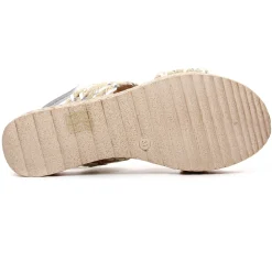 Sandales Compensées Eva Frutos 7557 Blanc