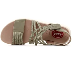 Sandales Compensées Jana 28766 Sage