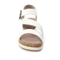 Sandales Compensées Jana 28370 White