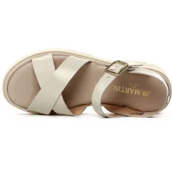 Sandales Compensées Jb Martin 1Decidee Off White