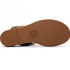 Sandales Compensées Mamzelle Usam Velour Vison