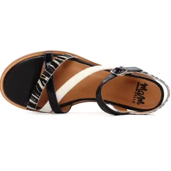 Sandales Compensées Mamzelle Olim Zebre Noir