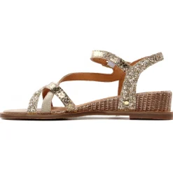 Sandales Compensées Mamzelle Olim Serp Platine