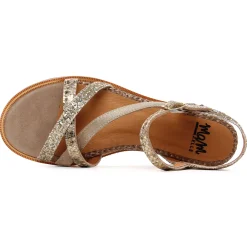 Sandales Compensées Mamzelle Olim Serp Platine