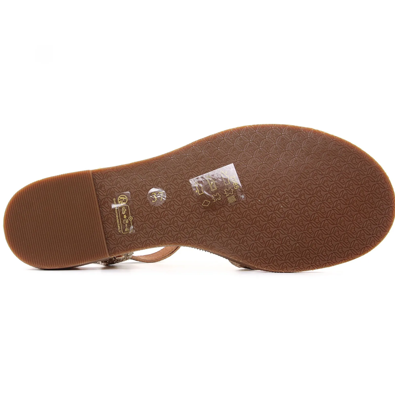 Sandales Compensées Mamzelle Olim Serp Platine