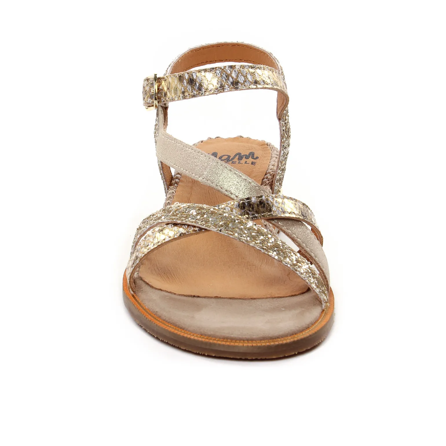 Sandales Compensées Mamzelle Olim Serp Platine