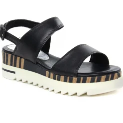 Sandales Compensées Marco Tozzi 28730 Black Antic