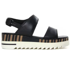 Sandales Compensées Marco Tozzi 28730 Black Antic