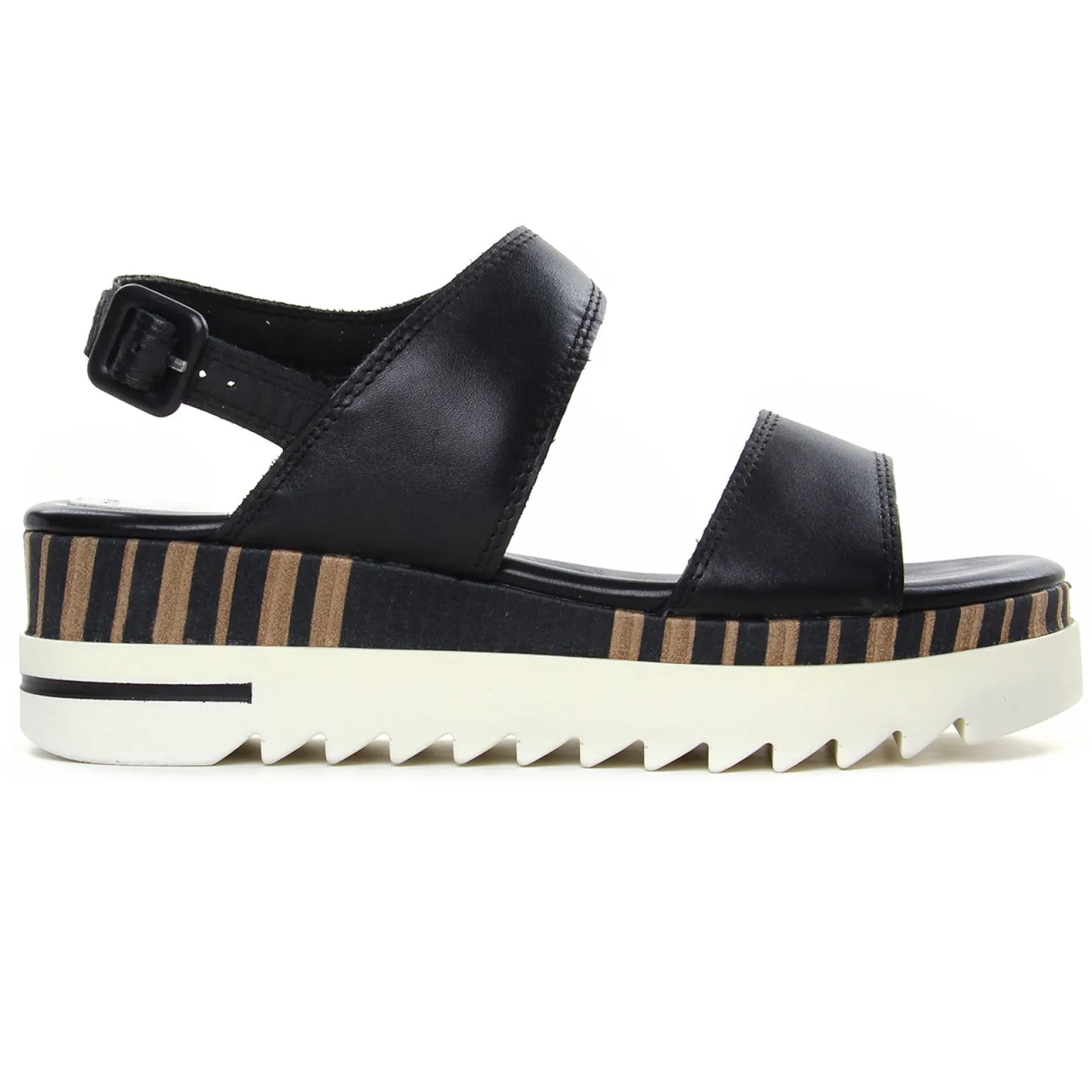 Sandales Compensées Marco Tozzi 28730 Black Antic