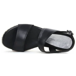 Sandales Compensées Marco Tozzi 28730 Black Antic