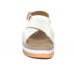 Sandales Compensées Marco Tozzi 28354 White Nappa