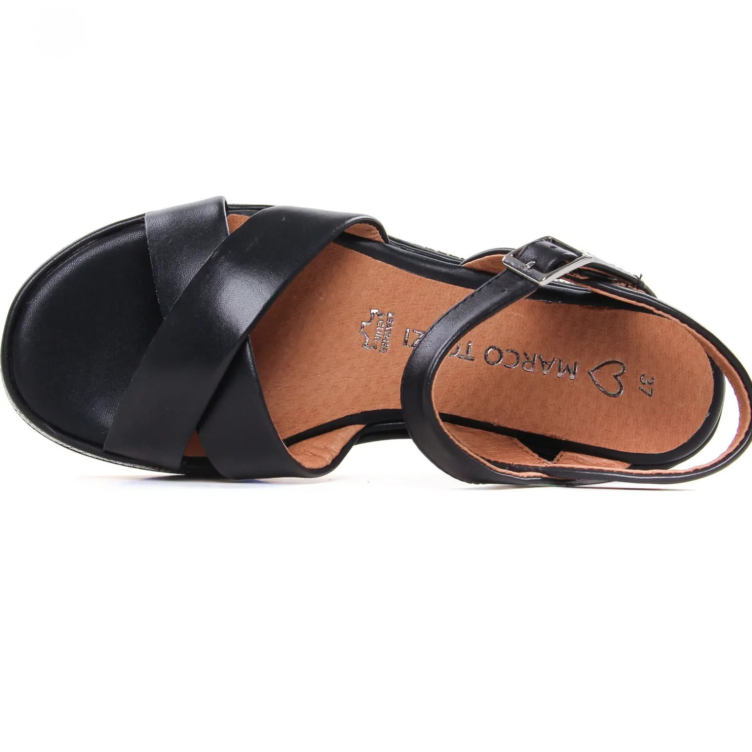 Sandales Compensées Marco Tozzi 28769 Black