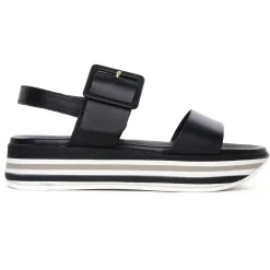 Sandales Compensées Marco Tozzi 28781 Black Comb