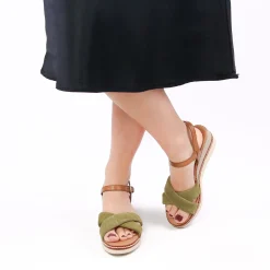 Sandales Compensées Marco Tozzi 28722 Fern Green Comb