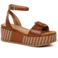 Sandales Compensées Marco Tozzi 28513 Nut Antic