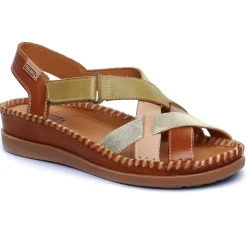 Sandales Compensées Pikolinos Cadaques 0741 Brandy