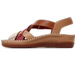 Sandales Compensées Pikolinos Cadaques C2 Almond