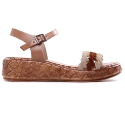 Sandales Compensées Porronet 2827 Taupe