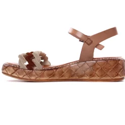 Sandales Compensées Porronet 2827 Taupe