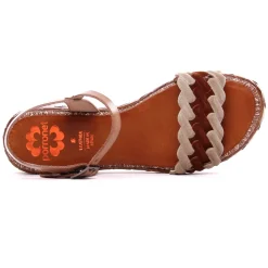 Sandales Compensées Porronet 2827 Taupe