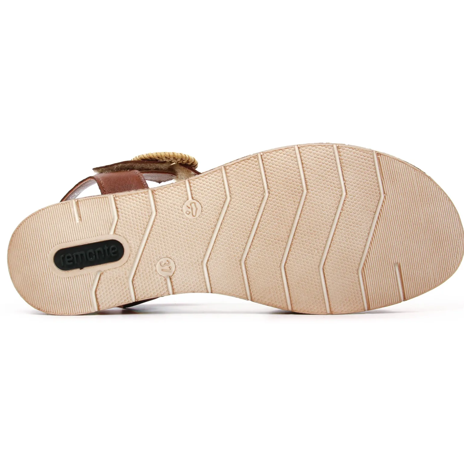 Sandales Compensées Remonte D3067-24 Muschel Muskat