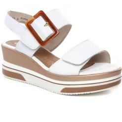 Sandales Compensées Remonte D1P50-80 Weiss Weiss