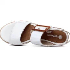 Sandales Compensées Remonte D1P50-80 Weiss Weiss