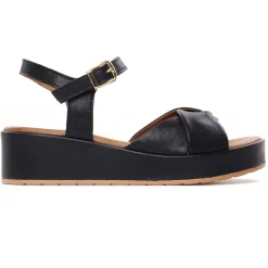 Sandales Compensées Scarlatine Garant 02 Noir