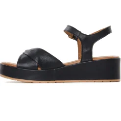 Sandales Compensées Scarlatine Garant 02 Noir