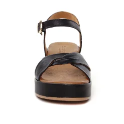 Sandales Compensées Scarlatine Garant 02 Noir