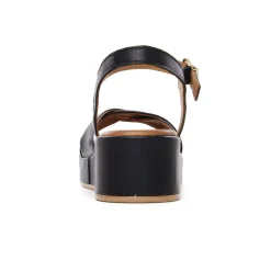 Sandales Compensées Scarlatine Garant 02 Noir