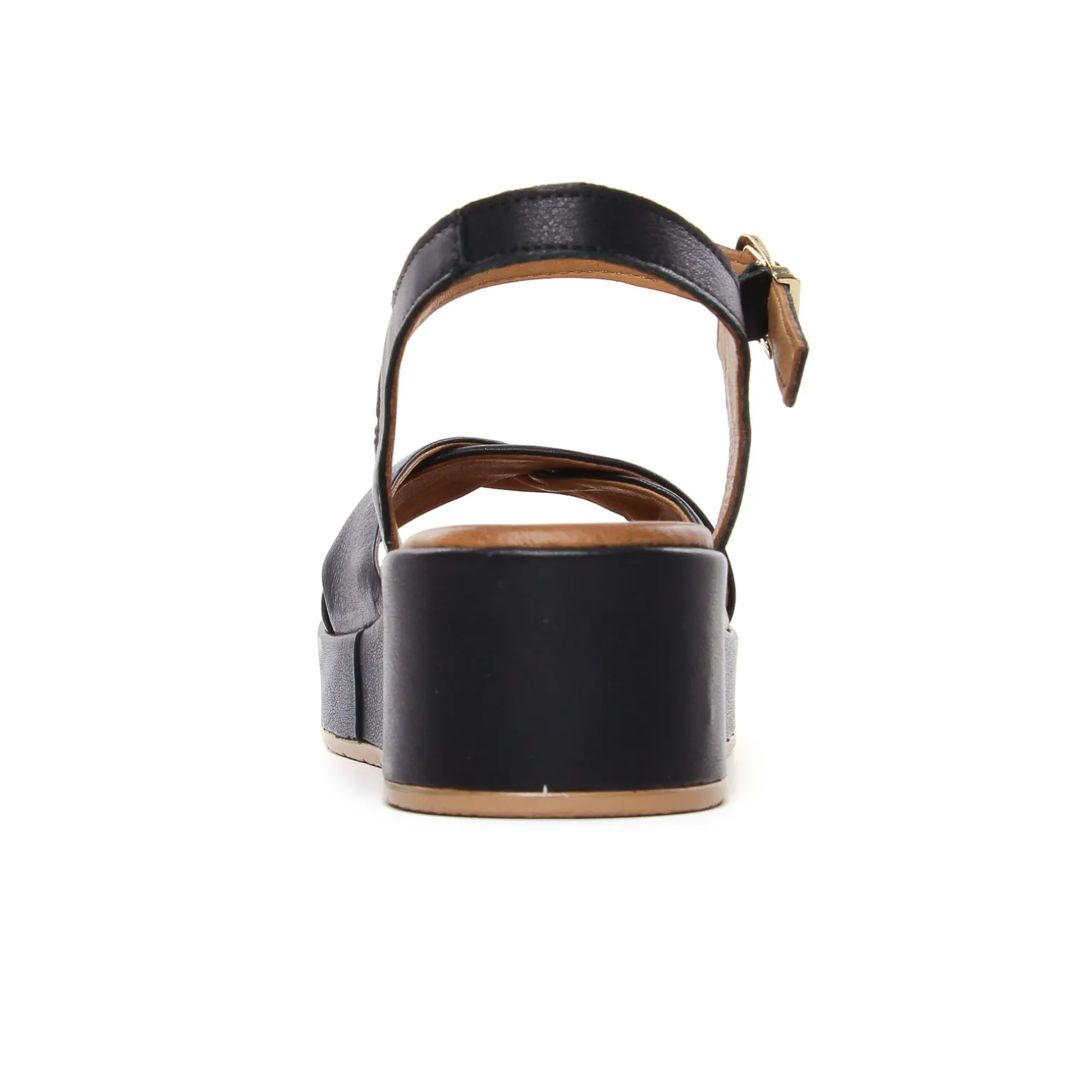 Sandales Compensées Scarlatine Garant 02 Noir