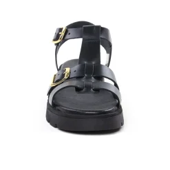 Sandales Compensées Scarlatine Co45420B Noir