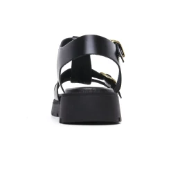 Sandales Compensées Scarlatine Co45420B Noir