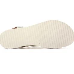 Sandales Compensées Scarlatine Co45090 Platine