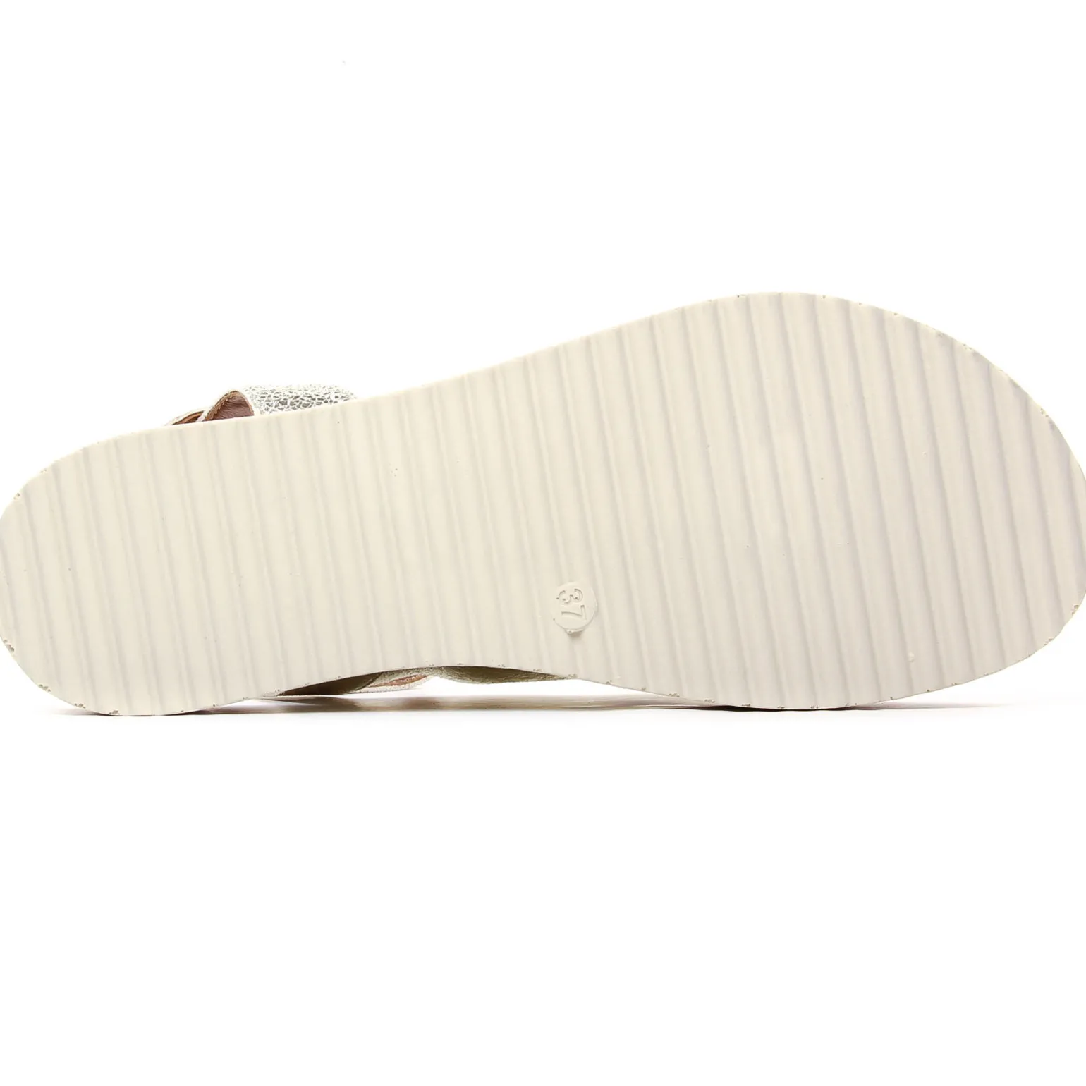 Sandales Compensées Scarlatine Co45090 Platine