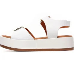 Sandales Compensées Scarlatine Gana Blanc