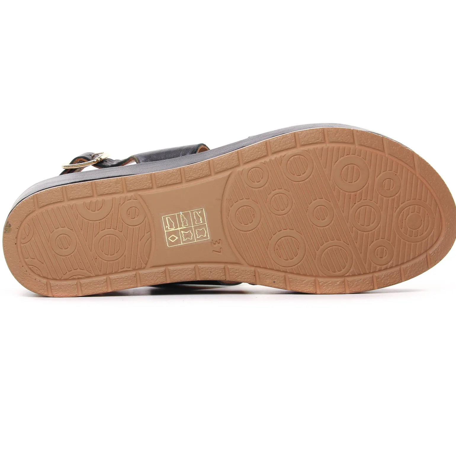 Sandales Compensées Scarlatine Fable 02 Noir