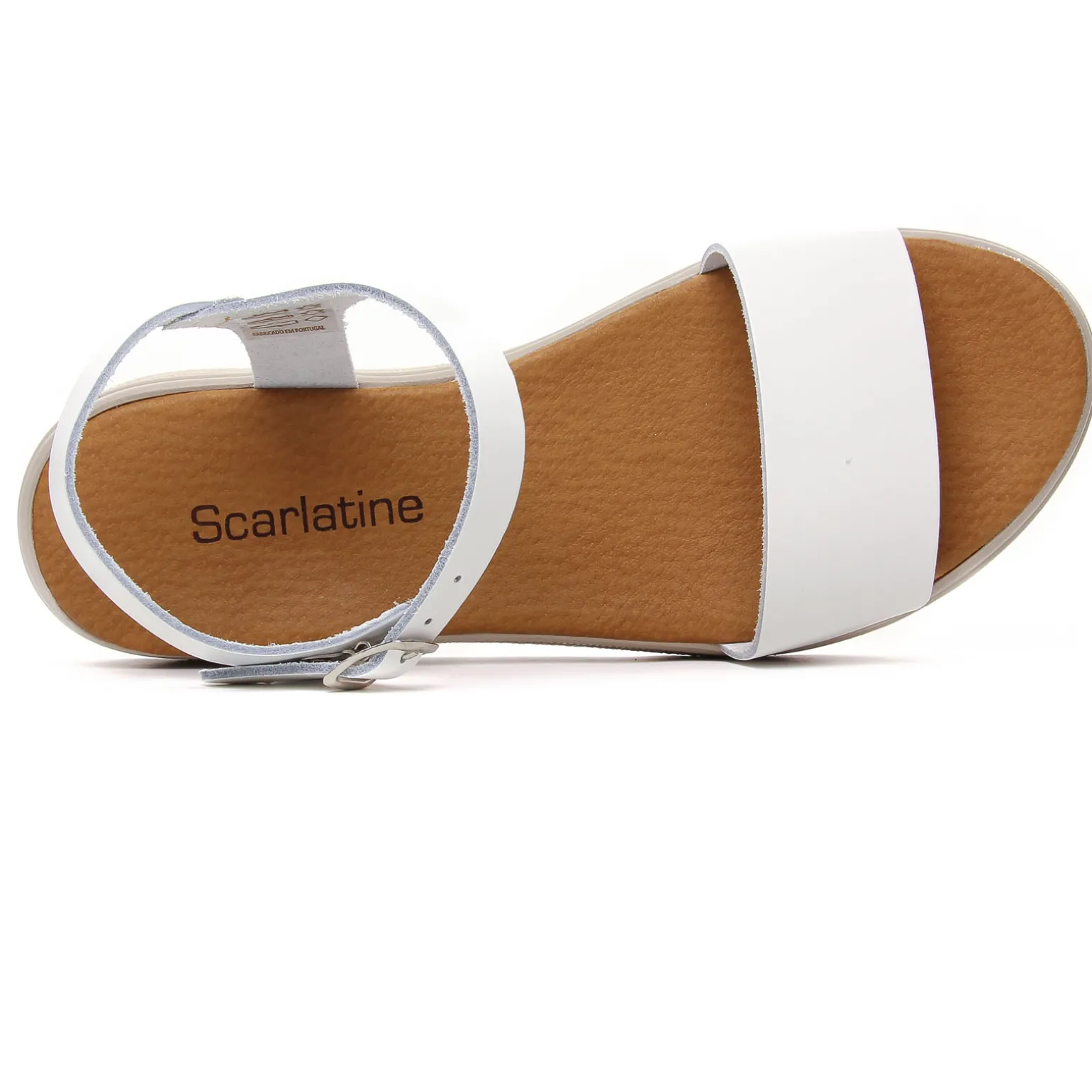 Sandales Compensées Scarlatine 34529 Blanc