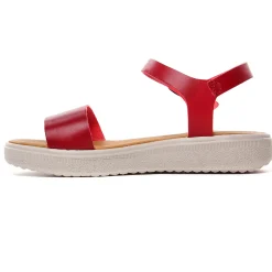 Sandales Compensées Scarlatine 34529 Rouge