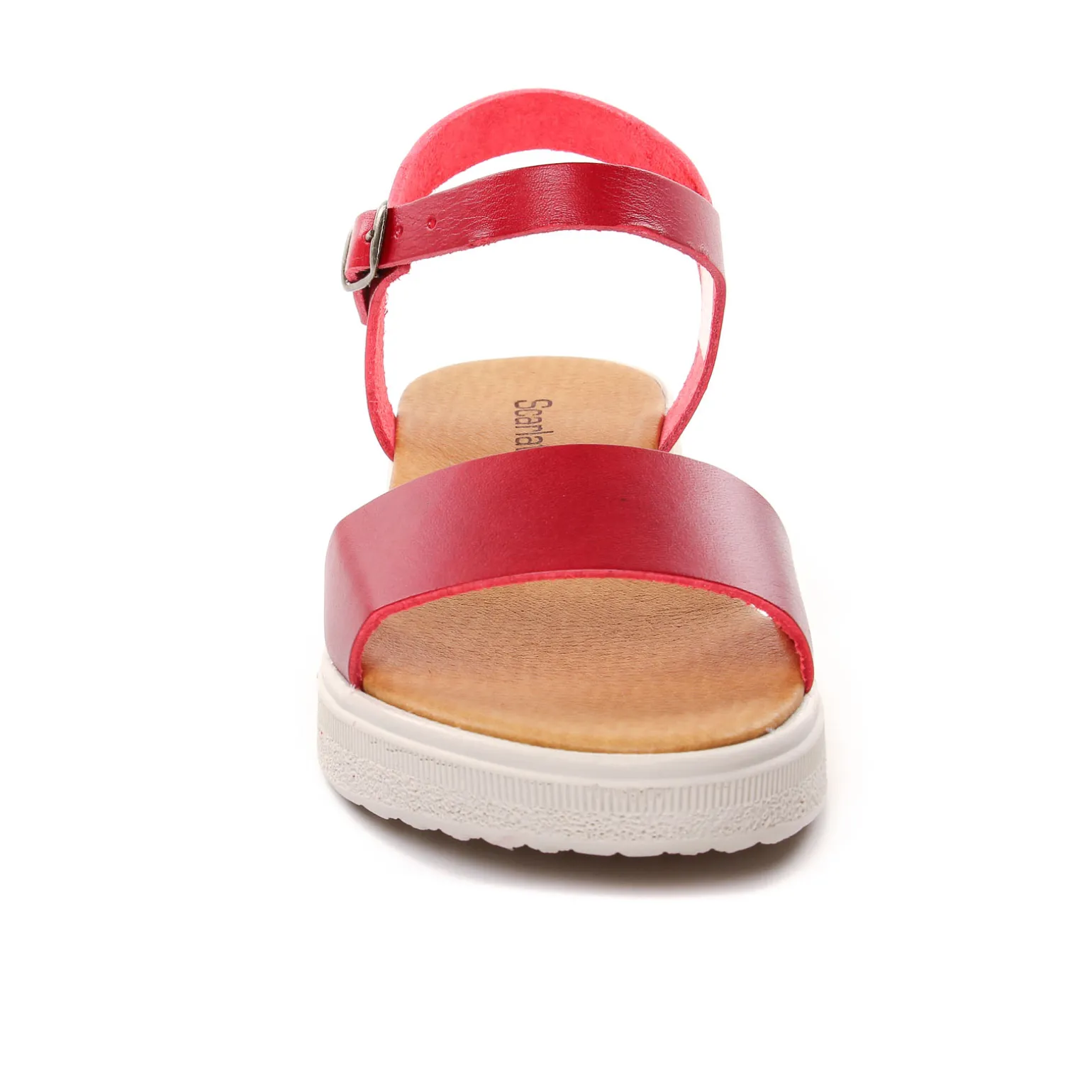 Sandales Compensées Scarlatine 34529 Rouge