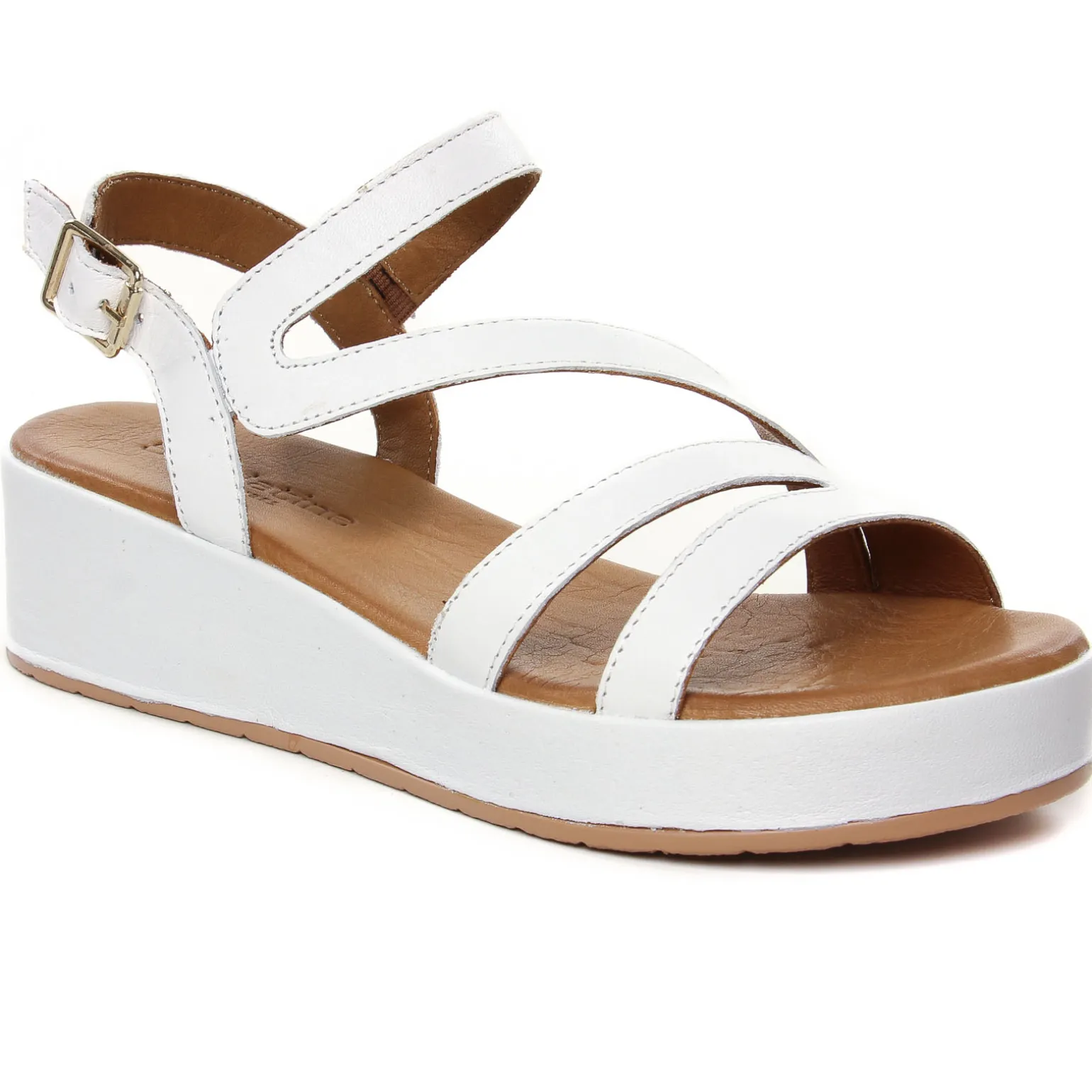 Sandales Compensées Scarlatine Galago 02 Blanc