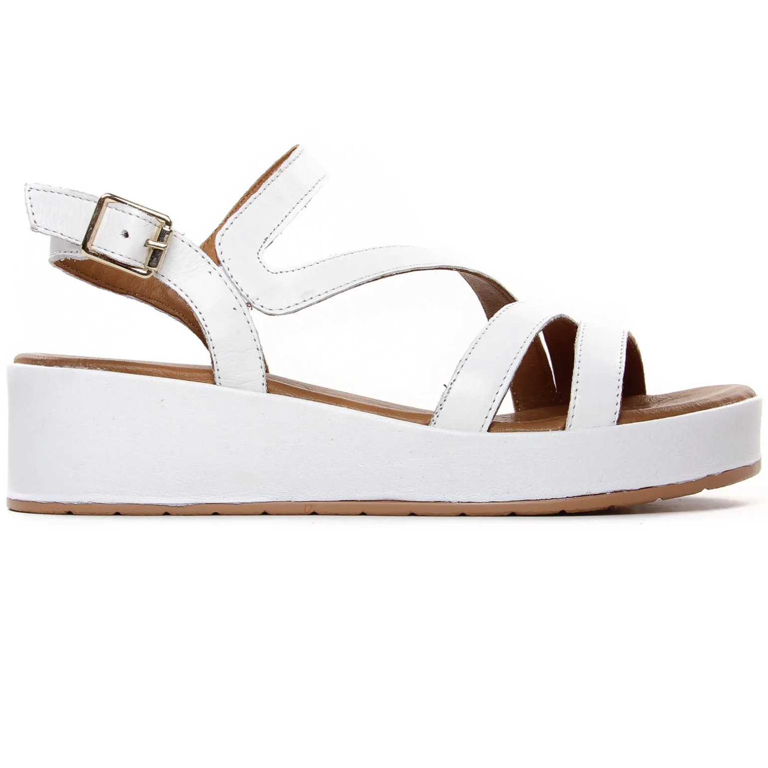 Sandales Compensées Scarlatine Galago 02 Blanc