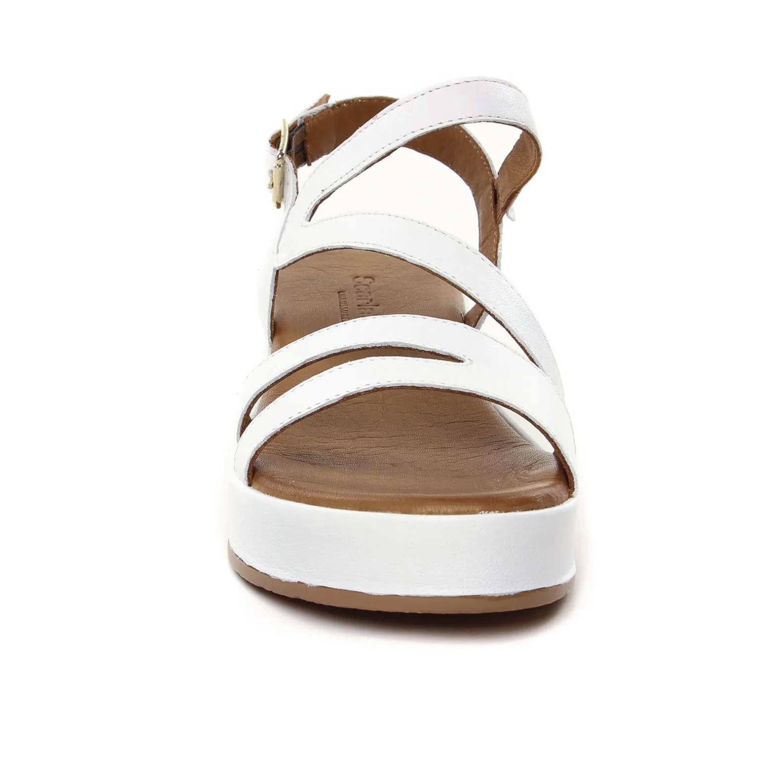 Sandales Compensées Scarlatine Galago 02 Blanc