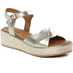 Sandales Compensées Scarlatine Garant 02 Platine